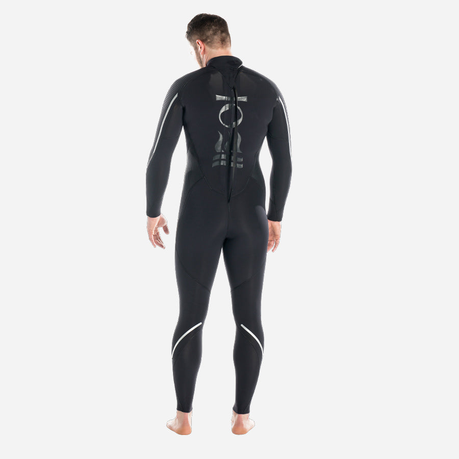 Combinaison Fourth Element Proteus II 3 mm homme, vue de dos