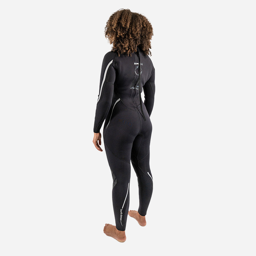 Combinaison Fourth Element Proteus II 3 mm femme, vue de dos