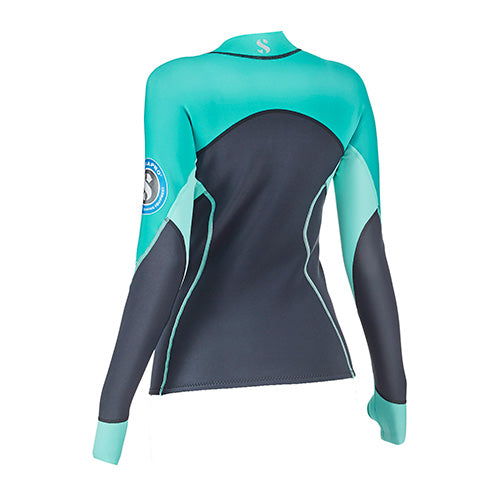 Top Scubapro Everflex femme 1,5 mm turquoise