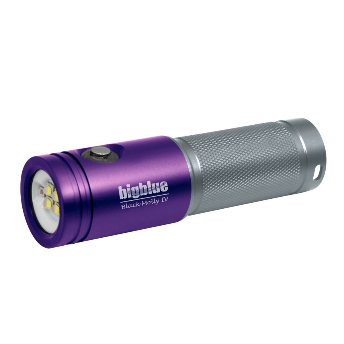 Phare vidéo BigBlue Black Molly IV argent et violet