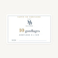 Carte de gonflage air 10 gonflages Pesca Sète by Mag'S Divers
