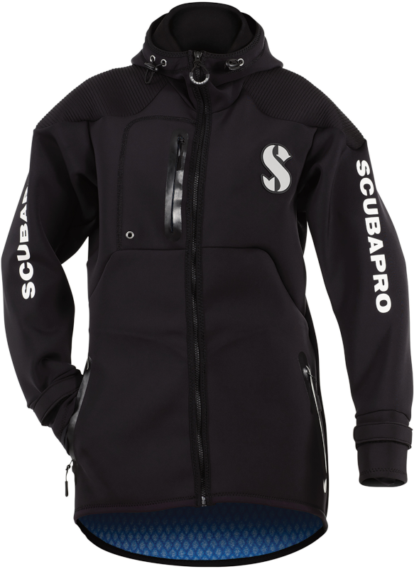 Veste de pont Scubapro Boat Coat femme, vue de trois quarts arriere