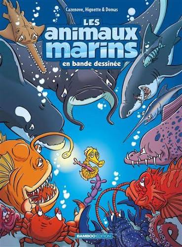 Les Animaux marins en BD