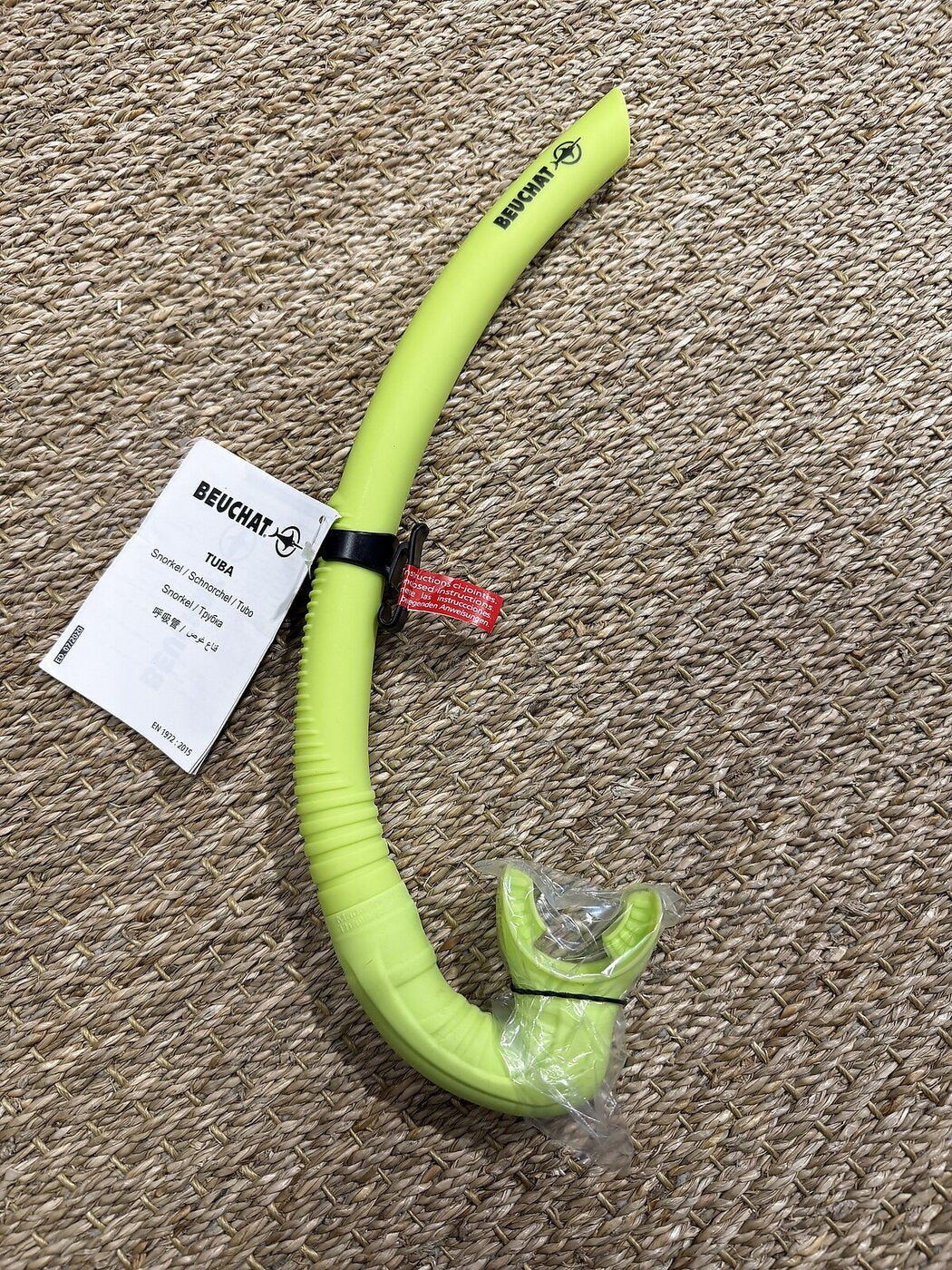 Tuba de chasse Beuchat Spy vert pomme