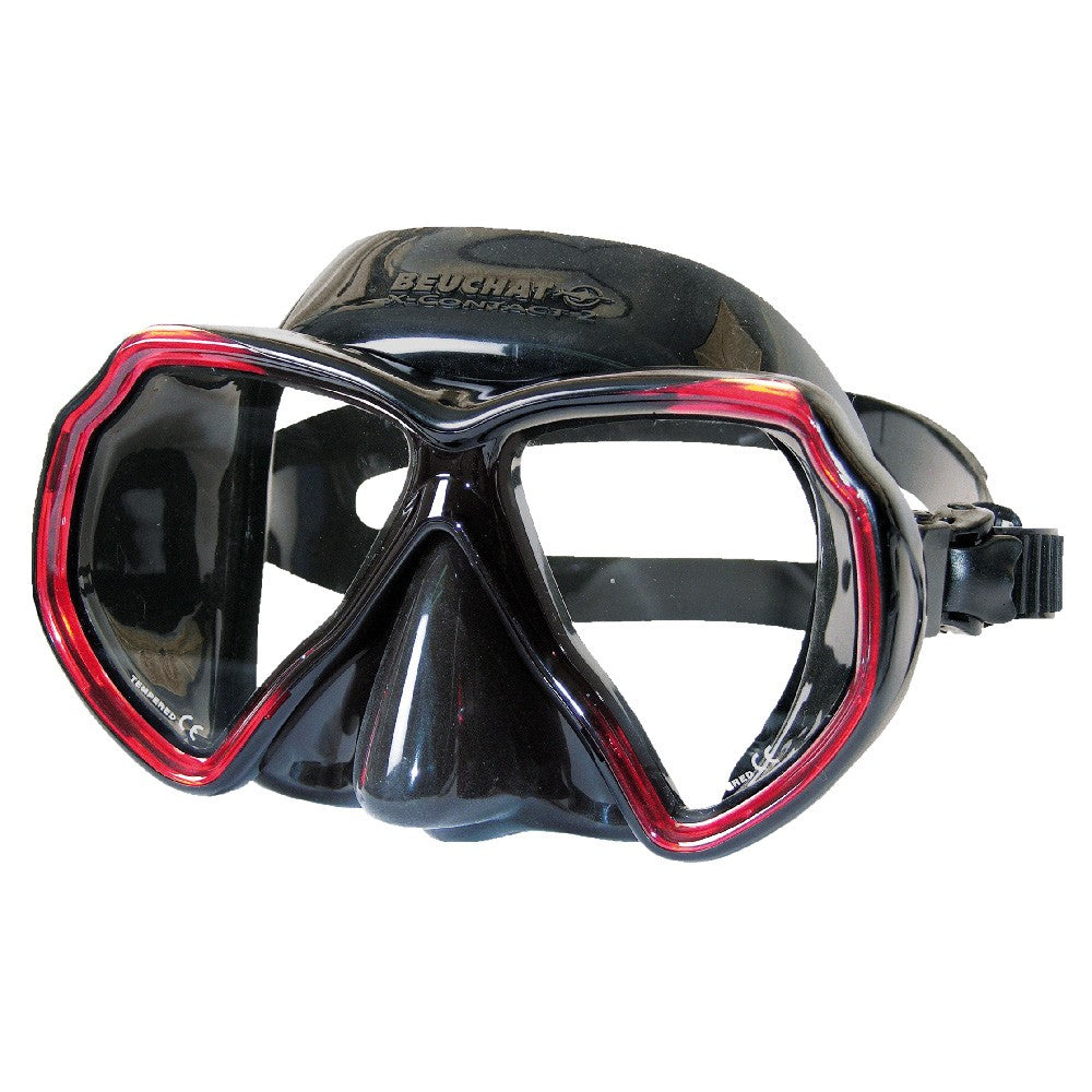 MASQUE BEUCHAT ROUGE X-CONTACT 2 - silicone noir 151183