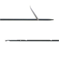Flèche Tahitienne Rocksteel 6x0.9 (anti-reflet noir) - 6 mm 171112