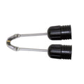 Obus articulé inox bagues plastique BEUCHAT 171404